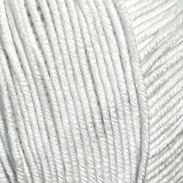 WoolBox Wooligurumi 4 Ply Yarn 001 White 50g