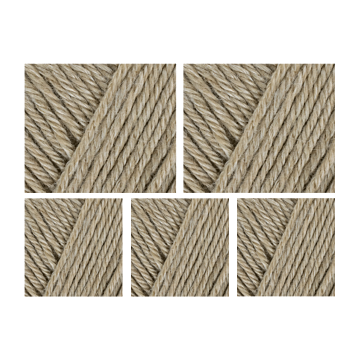 West Yorkshire Spinners Elements DK Yarn Value Pack 5x50g Golden Sands 1099 250g