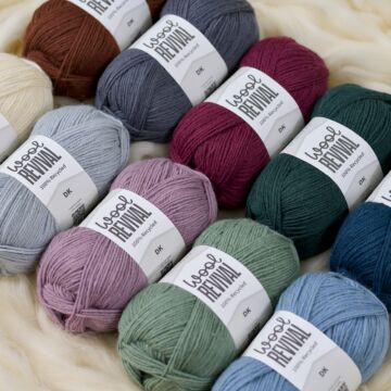 West Yorkshire Spinners Wool Revival DK Yarn 100 grm Ball